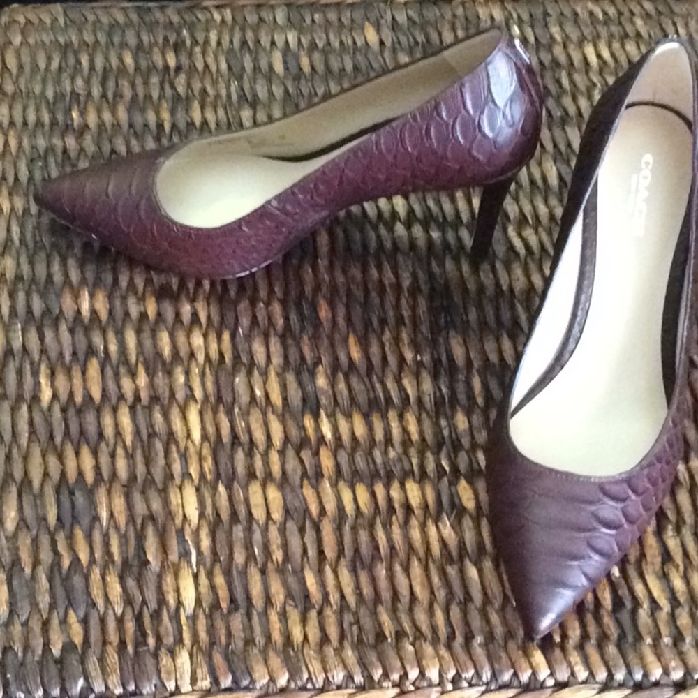 Coach heels